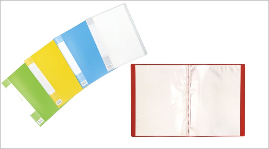 2. クリアファイルによるサイズ別整理