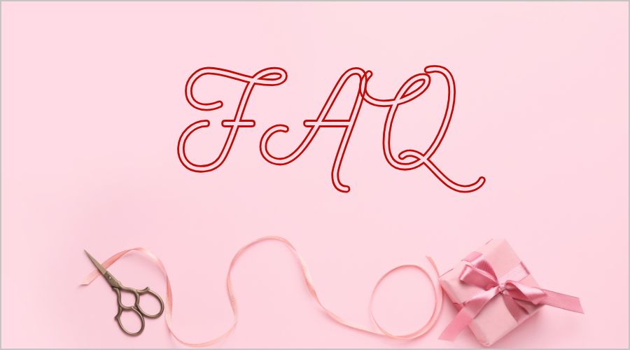 リボンの端処理に関するよくある質問