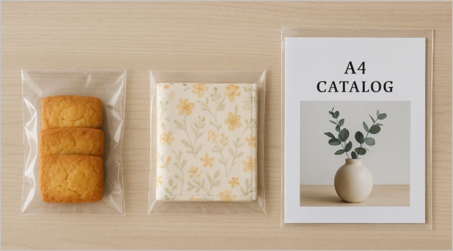 包装用途別に見る！OPP袋・CPP袋の使い分けポイント