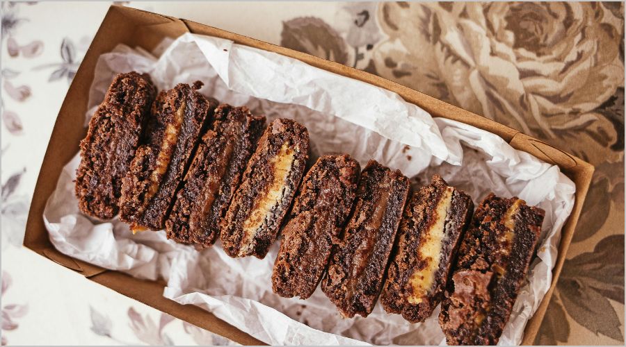 耐油箱を使った安心感のあるラッピング