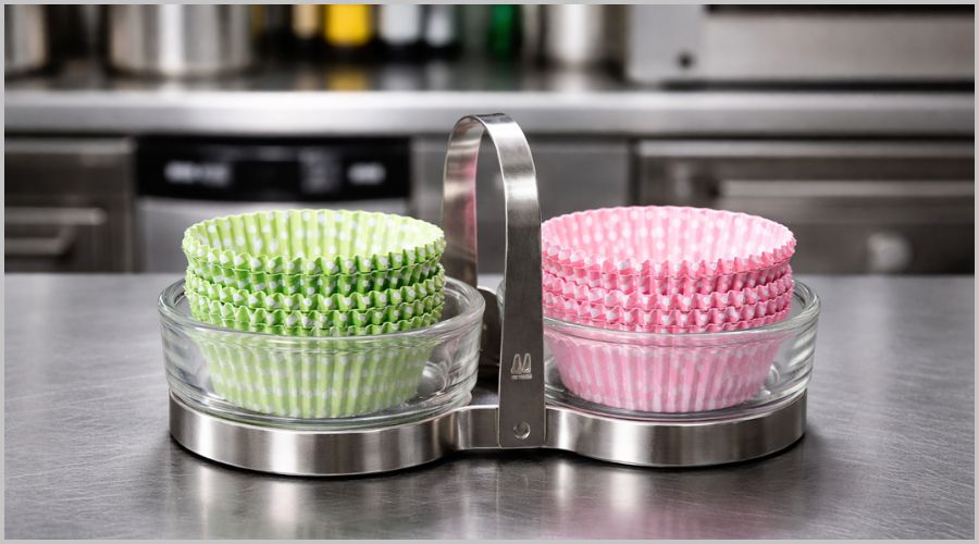 薬味入れを使って残量を把握しやすくする