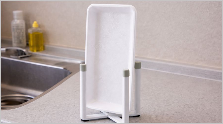 水切りスタンドを使って効率アップ