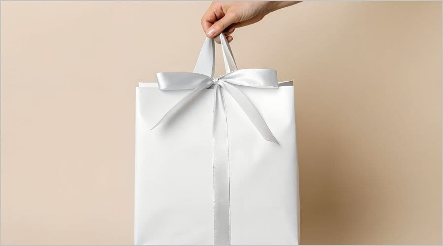 縦ラインを意識したリボン使いで上品に見せる方法