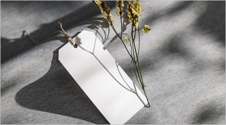 マスキングテープ・スタンプ・タグを使った簡単デコレーション