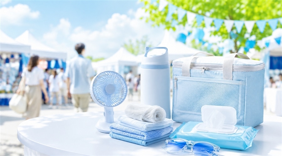 夏イベントに合ったノベルティで来場者の満足度を高めよう