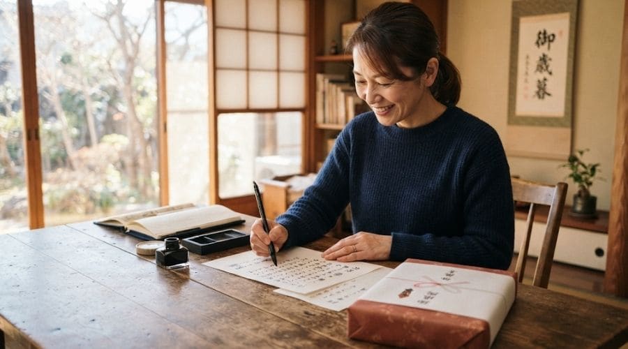 お中元・お歳暮を贈るための具体的な手順