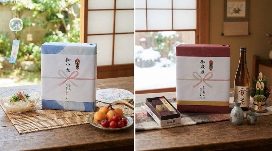 最新お中元・お歳暮を贈る時期の目安