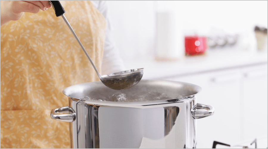 湯煎時の安全な使い方