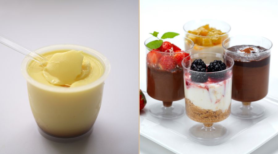 デザートカップの材質