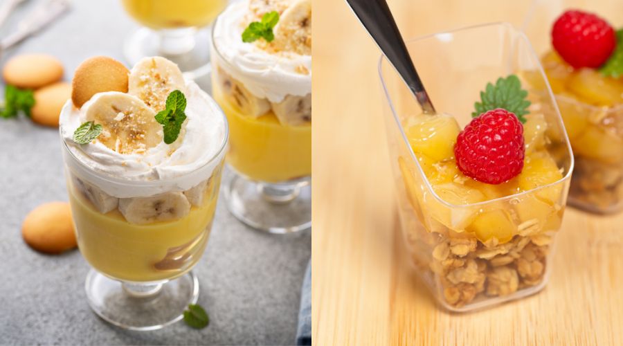 デザートカップの形・デザイン