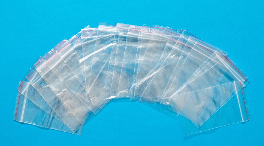 チャック付きポリ袋を容量から選ぶ