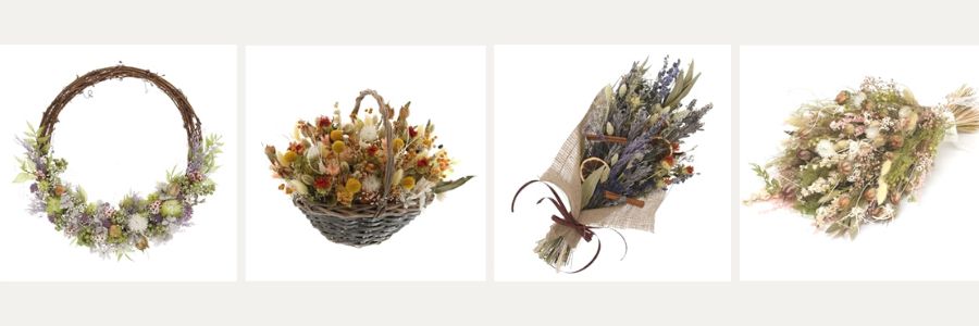 ドライフラワーのお取扱い上の注意点