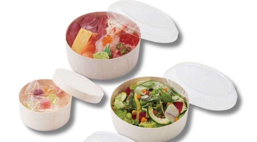 曲げわっぱ・高級弁当容器 木製