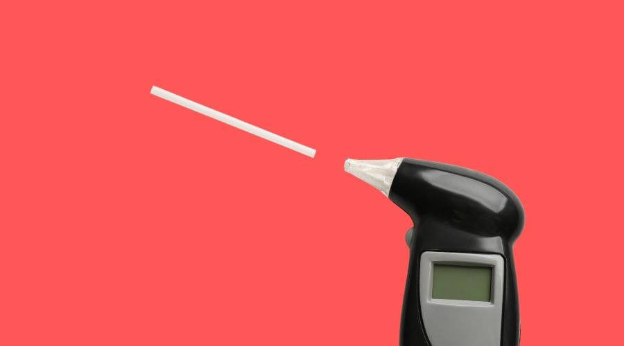 アルコールチェッカーストローのサイズ