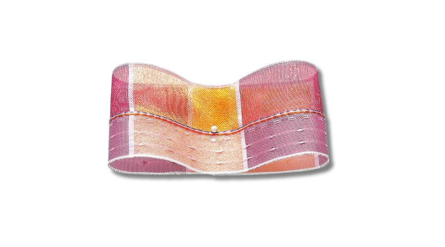 ワイヤー入りデザインリボン