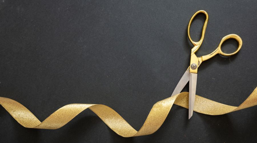 メタリックリボンのサイズ