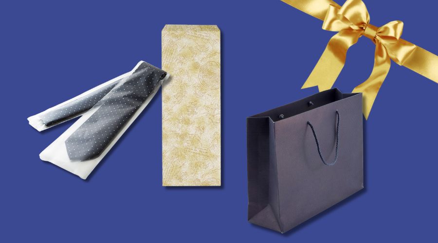 ネクタイ袋の特徴