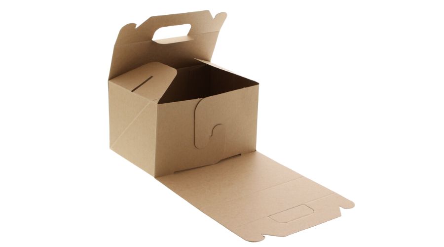 カットケーキ箱の使い方