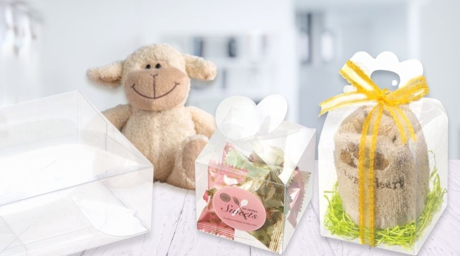 クリスタルボックス ワンタッチタイプのラッピング方法