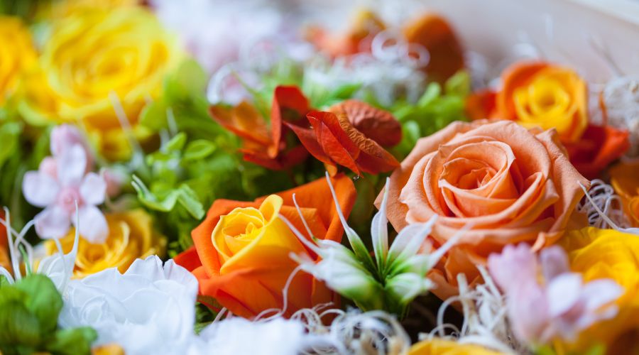 プリザーブドフラワー花材の選び方