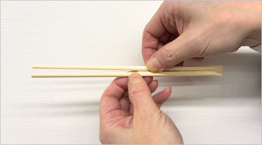 正しい割り方のコツ