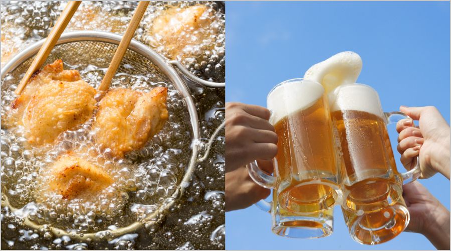 アルコールや揚げ物も要注意