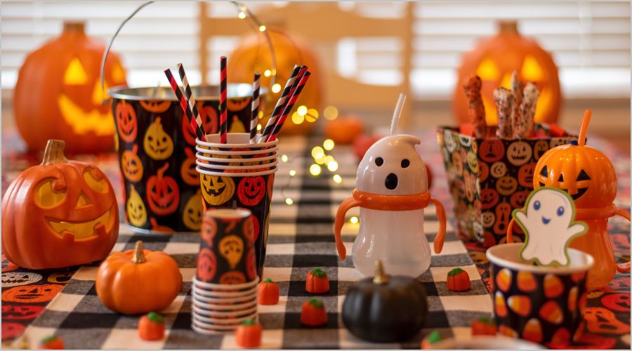 季節の飾りつけ