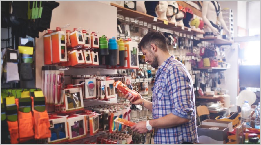 ショップの一部スペース