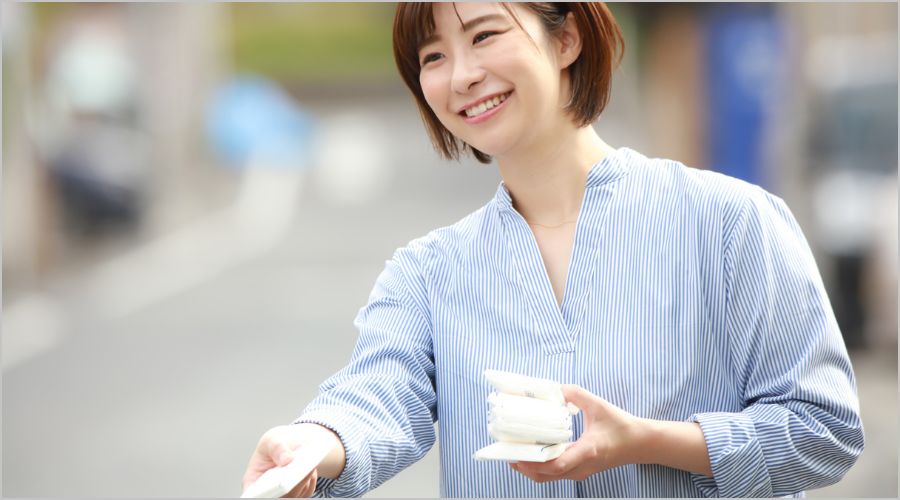 オフライン販促の例（チラシ・イベント・クーポン）