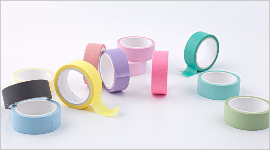 取り外しが簡単なマスキングテープを使った方法