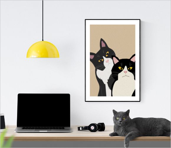 ポスター飾り方完全ガイド！傷つけずに美しく配置する方法