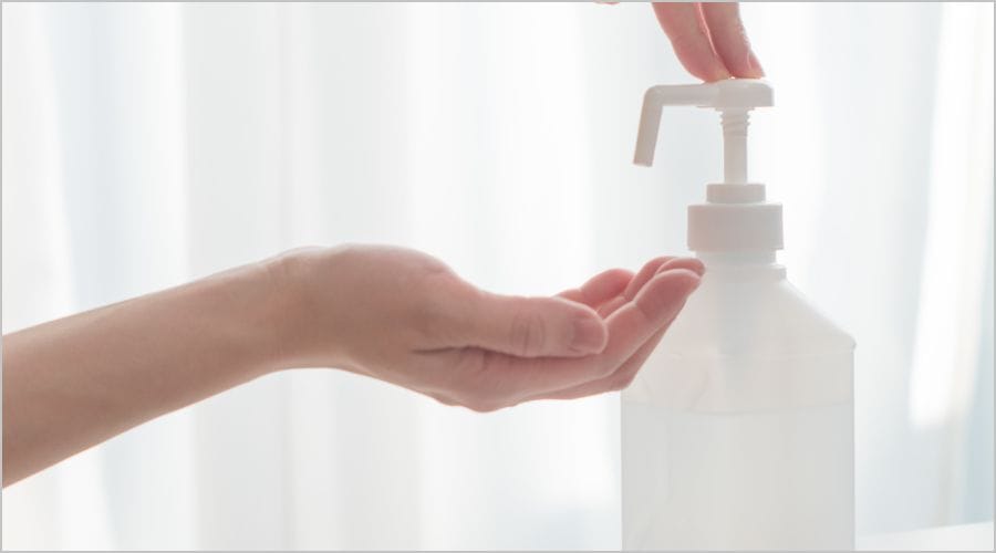 衛生・清潔感を演出するためのミニマム装飾