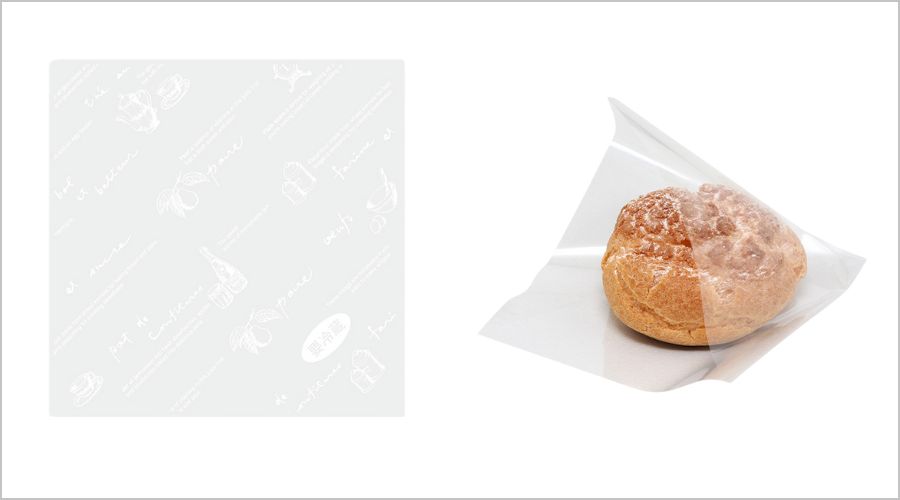 シュークリーム袋の特徴とラッピング方法