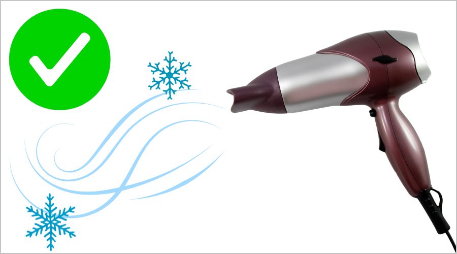 冷風にしてから電源を切ろう