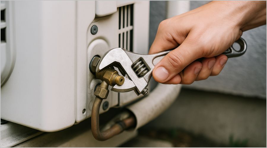 ステップ1:エアコンの準備