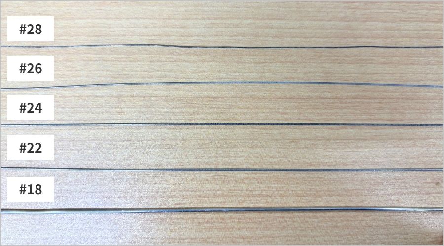 太さと素材の選び方|仕上がりを左右するポイント