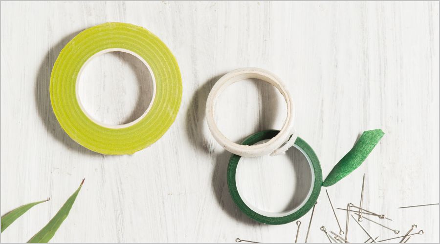 フローラルテープの材質と特徴