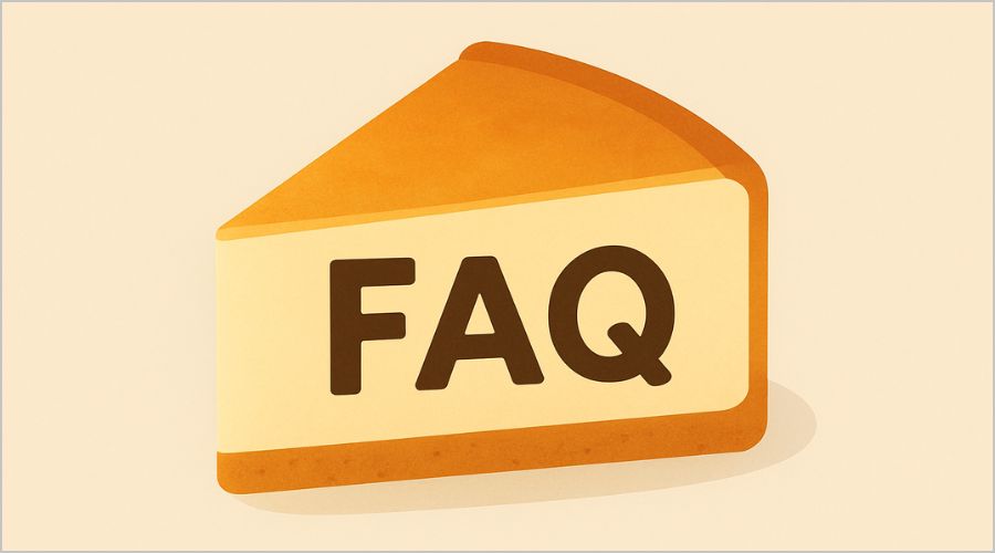 チーズケーキラッピングのよくある質問（FAQ）