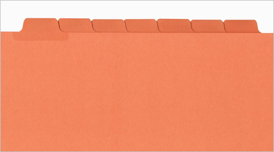 個別フォルダーの特徴と用途